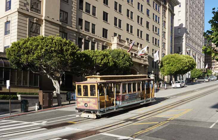 MUNI California cable car 50